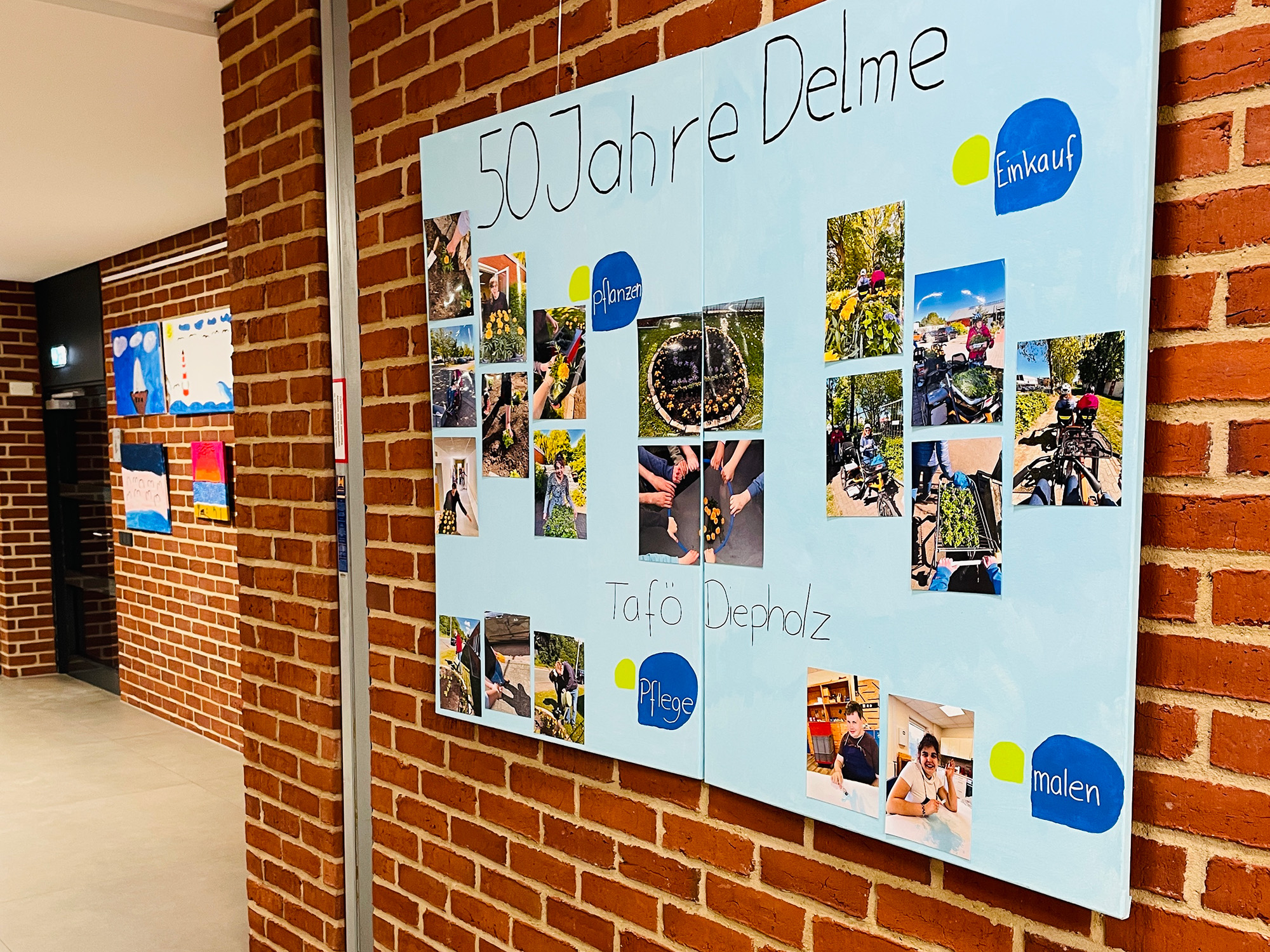 Delme-Kunst in der Kreissparkasse Syke