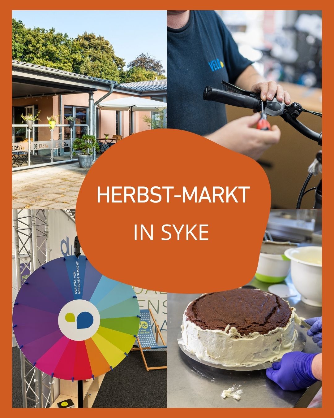 Delcasy und Velo vereint beim Herbstmarkt in Syke